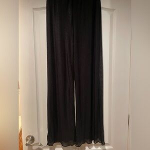 Zara Black Wide Leg Pants